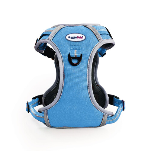HugglePets (Large, Blue) HugglePets Activity & Travel Dog Harness