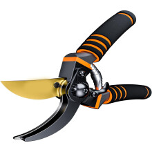 Garden Secateurs - Professional Bypass Pruning Shears for Plants, Hedges, and Flowers