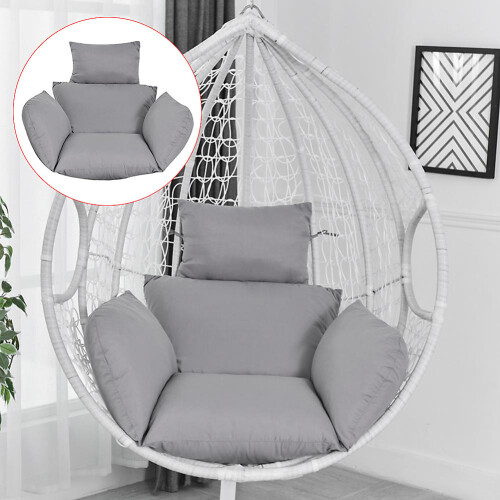 Living And Home Egg Hanging Chair Cushion Replacement Cotton Filled 1