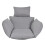 Living And Home Egg Hanging Chair Cushion Replacement Cotton Filled 4