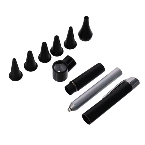 Mini Diagnostic Otoscope Kit 5 Speculas Magnifying Lens Led Light 2