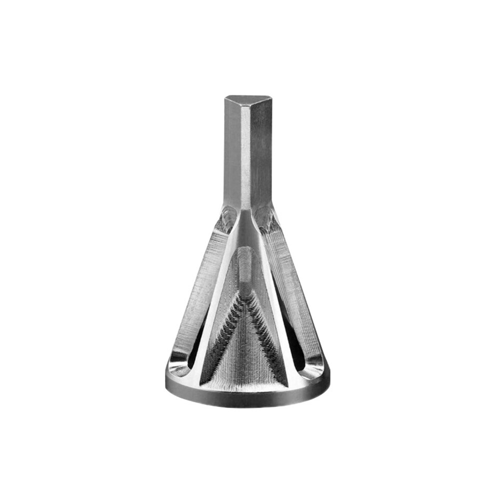 Professional Electric Drill Tool Bearing Steel Tool New External Chamfering Tool Triangle Shank (Triangle Shank Hexagonal Chamfering Machine) 688249411575