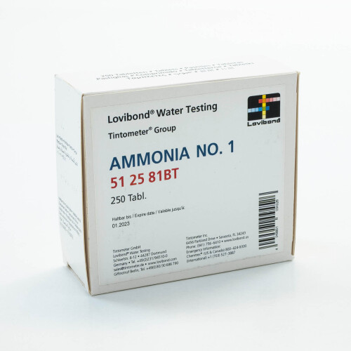 Lovibond Ammonia No.1 Tablets 1