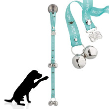 PoochieBells The Original Doggie Doorbell Puppy Potty Training Bells Keep Calm and Wag On