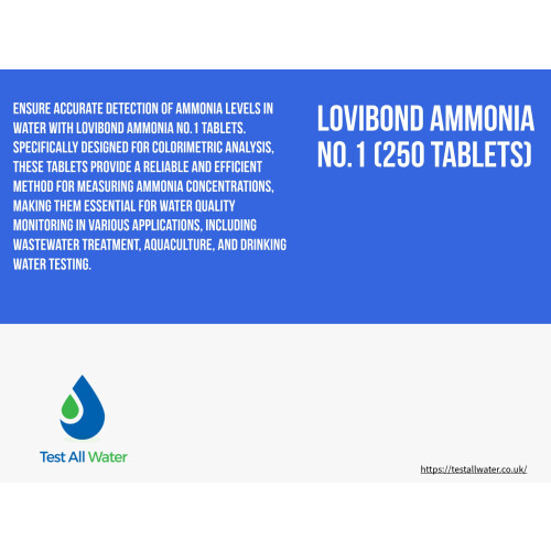 Lovibond Ammonia No.1 Tablets 2