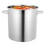 35L Stainless Steel Large Capacity Flat Bottom Insulated Soup Bucket 1