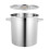35L Stainless Steel Large Capacity Flat Bottom Insulated Soup Bucket 6