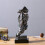Living And Home Creative and Abstract Men Figure Statues Sculptures Keep Silence Figurine 1