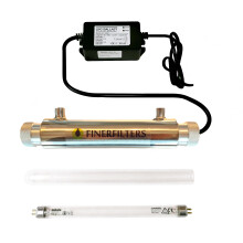 Finerfilters 1/4" UV Steriliser System 11 Watts - 4 Litres Per Min