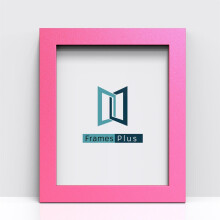 (8" x 6") FLAT MODERN STYLE PINK PICTURE PHOTO FRAME HOME OFFICE WORK GIFT PRESENT NEW