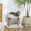 PawHut PawHut Cat Tree Tower Scratcher with Bed for Indoor Cats, White 1