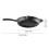 Living And Home Round Cast Iron Skillet Frying Pan with Handle 6