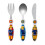 Fireman Sam Fireman Sam Kids 6 Piece Cutlery Set Plate/Bowl/Cup/Knife/Fork/Spoon 8