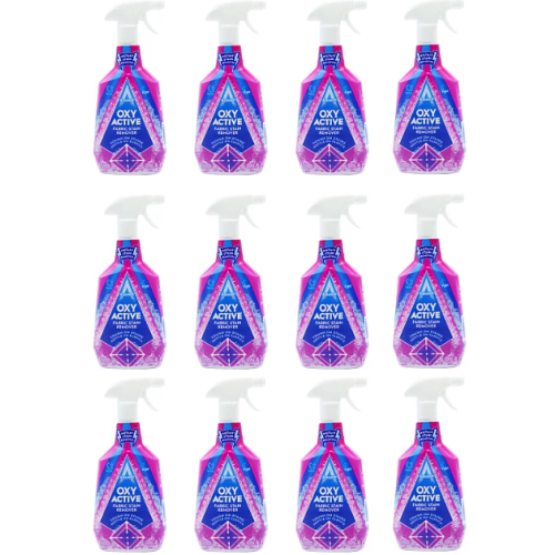 Astonish Astonish Oxy Active Fabric Stain Remover Trigger Spray Vegan Friendly 12 x 750ml