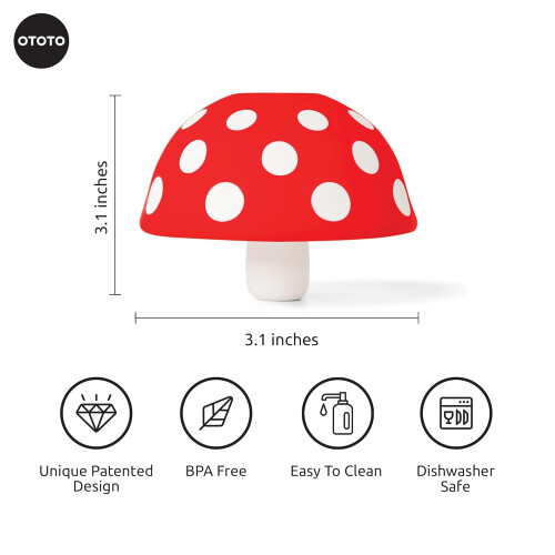 Mushroom Foldable Small Kitchen Funnel - Magic Mushroom 1