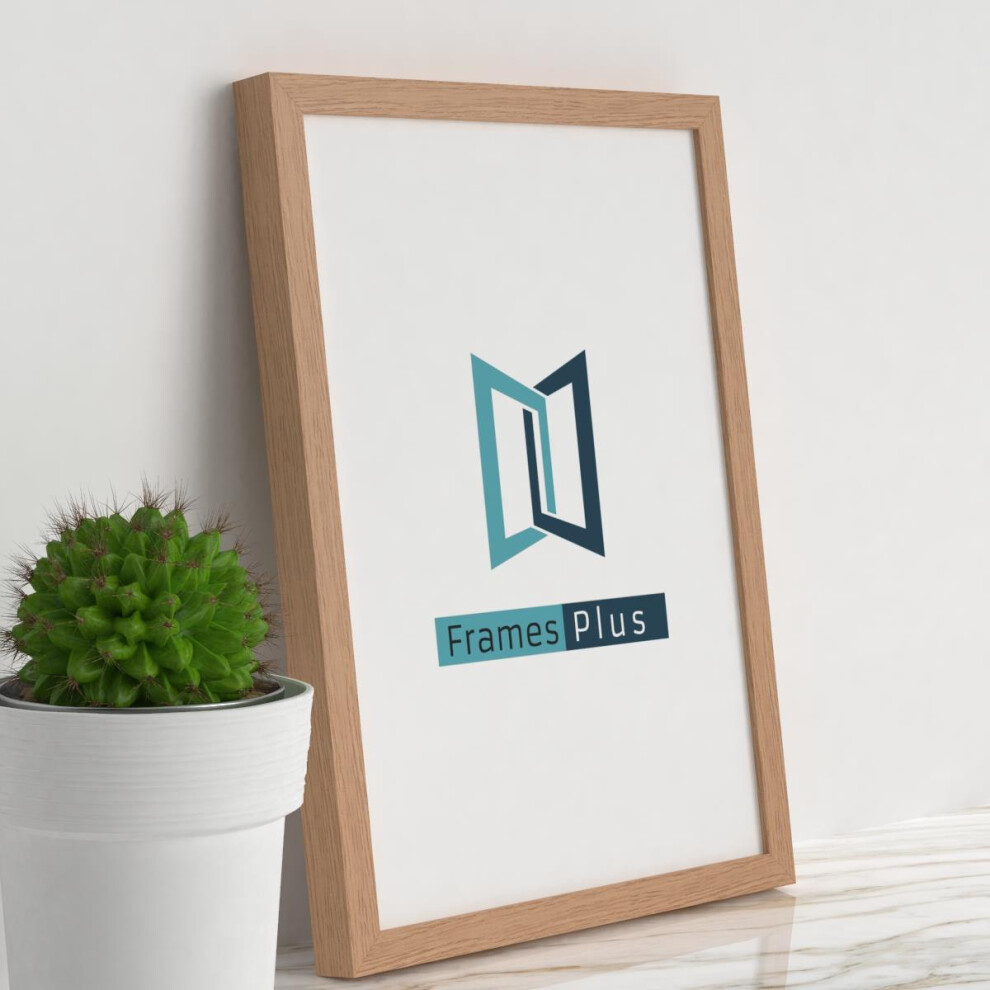 (Oak, 30x24CM(11.8&quot; x 9.4&quot;)) Deep Profile A1 A2 A3 A4 Picture Frame Photo Frame Poster Frame Black Oak White-image-OPC-PGJW85Q-NEW