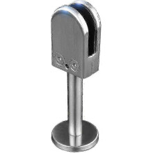 (60MM)304 Stainless Steel U-clamp Bracket For Frameless Glass Panels