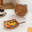 (Transparent)1 Set Reusable Fruit Plate Drain Hole Base Plastic Decorative Delicate Bone Waste Snacks Plate for D 1