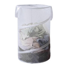(DarkGrey)Dirty Clothes Basket with Handle Large Capacity Easy Access Breathable Versatile Laundry Hamper