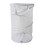 (White)Dirty Clothes Basket with Handle Large Capacity Easy Access Breathable Versatile Laundry Hamper 1