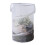 (White)Dirty Clothes Basket with Handle Large Capacity Easy Access Breathable Versatile Laundry Hamper 3
