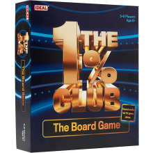 IDEAL | The 1% Club: The Board Game | Family Games | 3-6 Players | Ages 8+