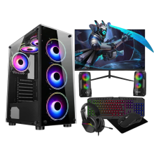 Gaming PC Bundle Core i5 22" M GTX1650 16GB RAM 128GB SSD+1TB HDD