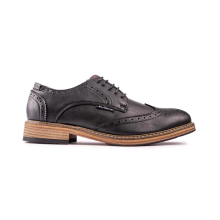 (UK Size 11, Black) Ben Sherman Triumph Men's Comfort Classic Smart Office Wedding Brogue Shoes