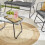 NEO (Grey) Neo 4 Piece Wicker Bamboo Style Garden Set 5
