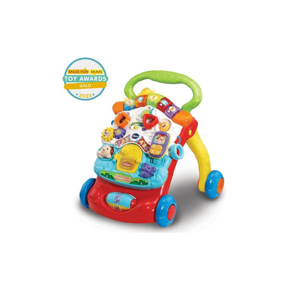 VTech First Steps Baby Walker | Push Along Walker Baby Toy with Shapes