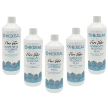 Hexeal Pure Value 99.9% Isopropyl Alcohol 5L – Disinfect, Sanitising & Cleaning
