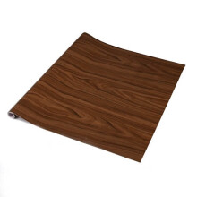 (67.5cm, 1m) WALNUT MEDIUM sticky back plastic vinyl wrap film