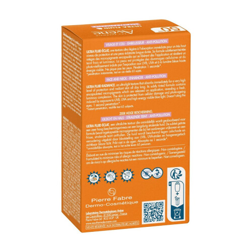 Avène (50 ml) SOLAIRE ULTRA FLUIDO RADIANCE SPF50+ 2