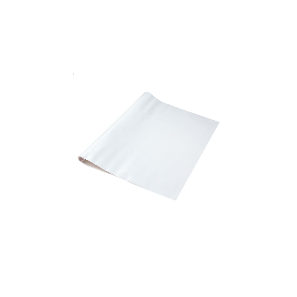 (67.5cm, 10m) WHITEWOOD sticky back plastic vinyl wrap film