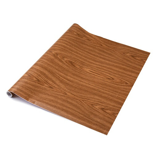 (90cm, 1m) OAK LIGHT sticky back plastic vinyl wrap film