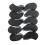 Copriferro per Mazze da Golf Set da 10 Pezzi Nero con Grigio 3