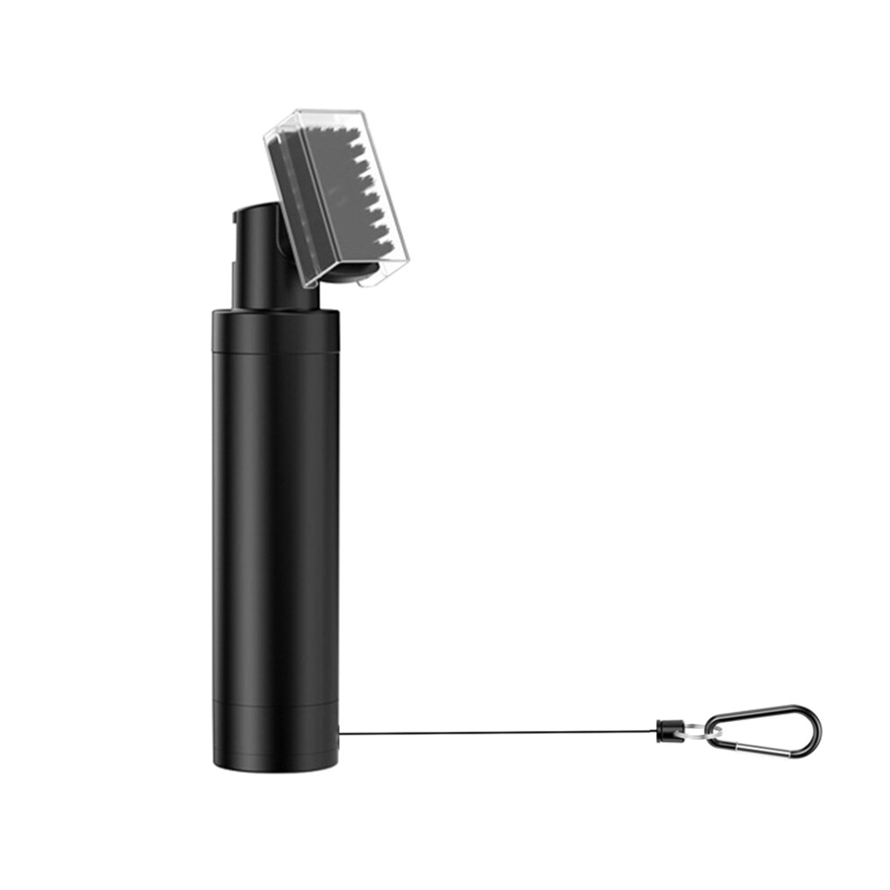 Golf Club Cleaner Brush and Microfiber Towel Cleaning Kit,Groove Sharpener with Water- Bottle Tool Black-image-OPC-PGJWCNJ-NEW
