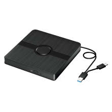 External Blu Ray Drive,CD/DVD Burner Player with Read/Write Capability Portable Blu-Ray for PC Laptop Win10