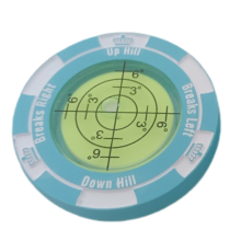 Golf Putter Reader Harjoitteluapu Ball Marker Tarvikkeet Lahjat Sininen