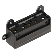 Base de metal com cinco pinos, placa de fivela de bateria com montagem em V, porta em forma de B, grande em forma de V
