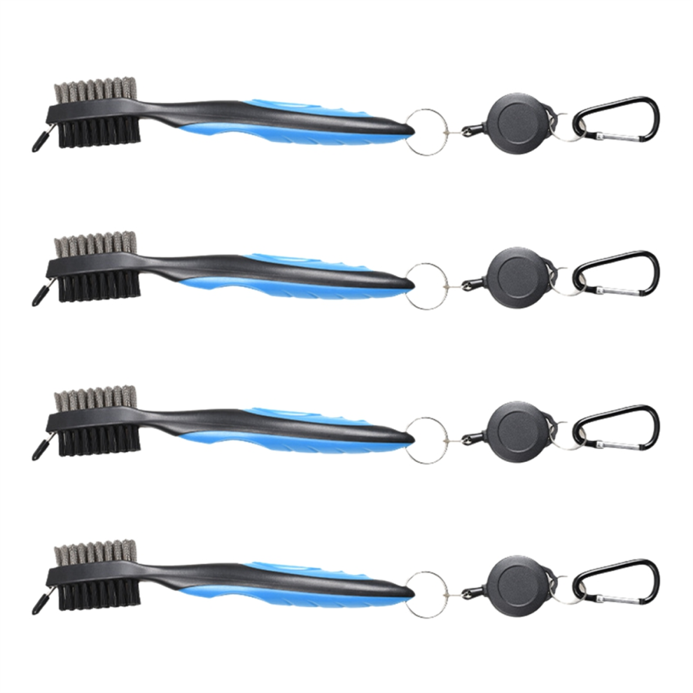 Golf Club Cleaning Brush, Ball Double-Sided Tool, Nylon Steel Tool Accessories Blue-image-OPC-PGJWFDG-NEW