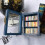 Μικροσκοπικό ράφι τσέπης Anxiety Wooden Tiny Book Library Stress Reliver Επιτραπέζιο 7