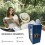 Μικροσκοπικό ράφι τσέπης Anxiety Wooden Tiny Book Library Stress Reliver Επιτραπέζιο 6