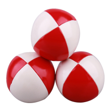 Bola de arremesso manual de PU, elástica, de borracha macia, de alta qualidade, adereços de acrobacia de malabarismo mágico, D