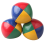 PU Hand Throwing Ball Ελαστικό μαλακό καουτσούκ High-End Magic Juggling Acrobatics Props Ball,C 1
