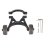 F Series/4pro Training Wheels Electric Scooter Auxiliary Small Folding Inverted Push-Pull Assist Bracket 2