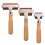 3 Pack Rubber Rollers, Mixed Size Roller Tools for Printing, Ink Stamping Shavings, Craft Scrapbooking 6