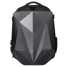 Hard Shell Laptop Backpack Waterproof Anti Theft Computer Gaming Business for Men Women Black