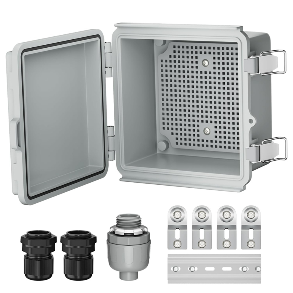 Outdoor Electrical Box Ip67 Waterproof Distribution Hinge Power Junction 4852394696286