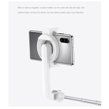 Magnetic Mobile Phone Selfie Stick, Shootings Aid, Aluminum Alloy Live Broadcast Tripod Black